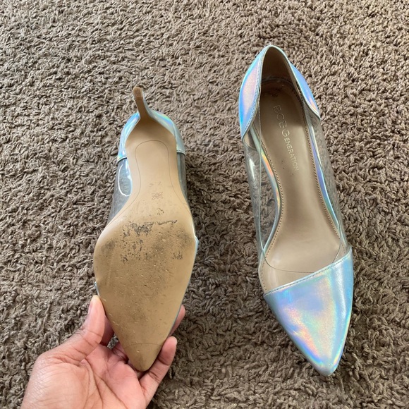 Silver reflective heels - Picture 5 of 6